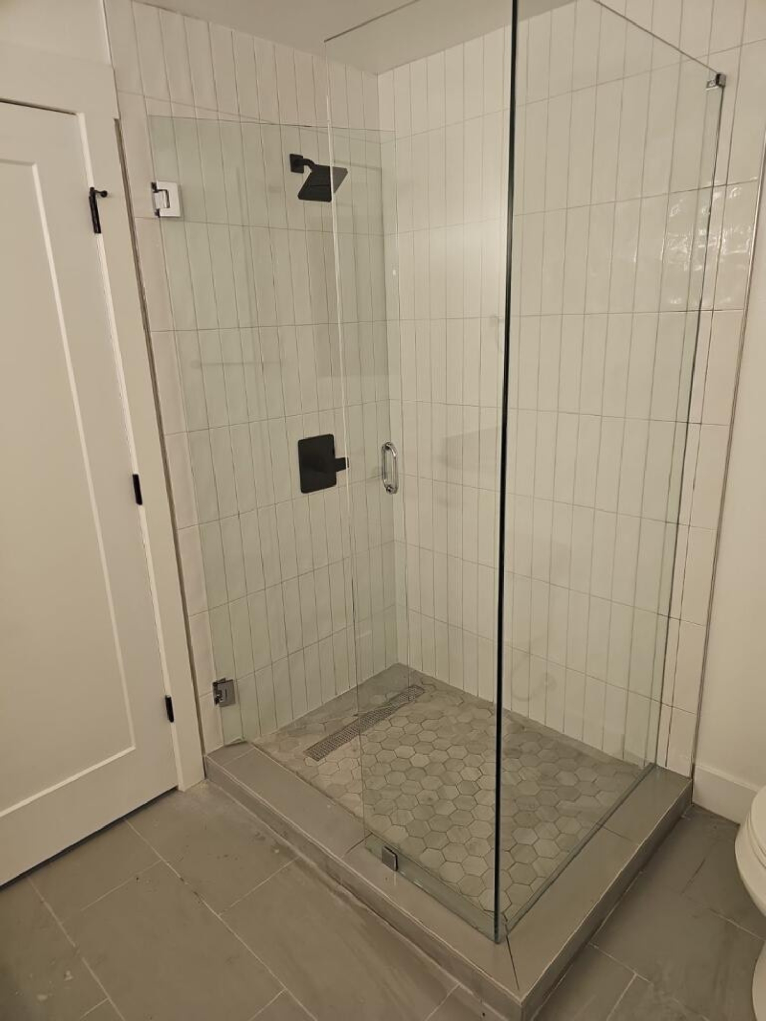 West Seattle Shower Door Installation