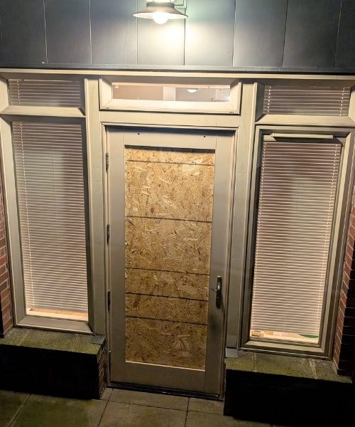 Downtown Seattle Board Up